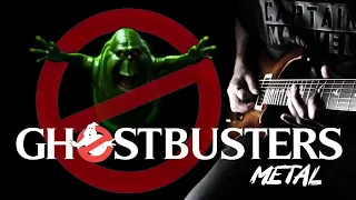 Ghostbusters Theme (METAL Cover by BobMusic)