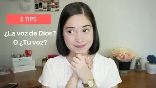 ¡Reconoce la voz de Dios! + 5 Tips