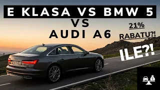 E klasa VS BMW serii 5 VS Audi A6! Test opłacalności zakupu (TEST PL)