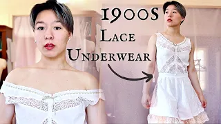 I made underwear from 120 years ago | pair of combinations