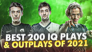 Best 200 IQ Plays & Outplays of 2021 - Dota 2