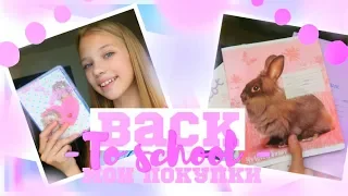 BACK TO SCHOOL МОИ ПОКУПКИ К ШКОЛЕ 2018 // БЭК ТУ СКУЛ // СНОВА В ШКОЛУ // КАНЦЕЛЯРИЯ