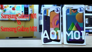 Samsung galaxy A01 Vs Samsung Galaxy M01 |  Difference