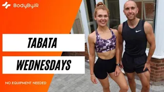 30 Minute Bodyweight Tabata HIIT Workout 9 October Fitness Challenge | BodyByJR TV