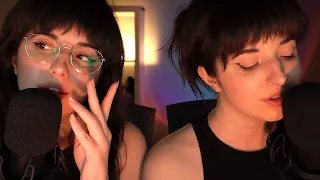 ASMR Comforting Twin Affirmations (Shhh/It's Okay)