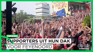 Rotterdam uit zijn dak, Feyenoord landskampioen en wint overtuigend van Go Ahead Eagles | TRENDING