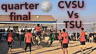 Men Volleyball quarter-final CVSU vs TSU || 40th #TASU Sports Meet 2024.