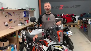 KTM 690 K3 fairing kit RADE/GARAGE