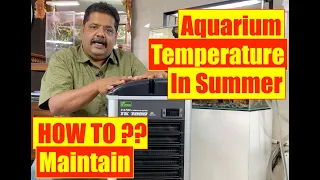 Best Aquarium Chiller | TECO Chiller | How to Maintain Aquarium Temperature| Mayur Dev Aquascaper 4K