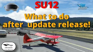 What to do after SU12 | MSFS | Recommended  for optimal performance | Plus Antonov AN 2 tested in VR
