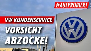 AUFGEPASST beim VW Kundenservice 🔴 3 Tipps gegen Abzocke!