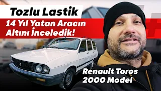 TOZLU LASTİK | 2000 Model Beyaz Güvercin Renault Toros'un Jant ve Lastik Değişimini Yaptık!
