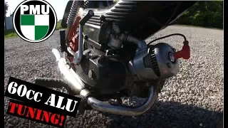 NC "60cc" Alu Zylinder: Kolbenfenster und mehr Verdichtung!