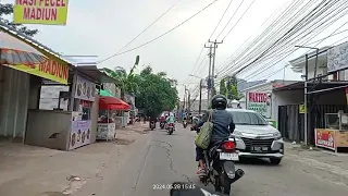 street atmosphere || suasana jalan h Dimun Setu studio alam kali baru boulevard GDC Depok