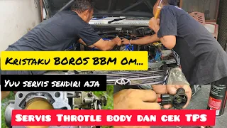 TOYOTA KIJANG KRISTA BOROS!!! Yuu Servis Throttle Body dan Cek TPS Krista 1RZ 2.0 EFI