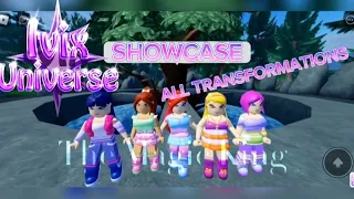 All transformations in Ivix Universe Showcase