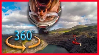 RIDING WORLDS FASTEST ZIP LINE IN 360 😱