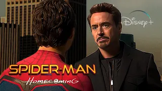 Spider-Man: Homecoming | Stark Takes Away Peter’s Suit Scene | Disney+ [2017]