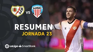 Highlights Rayo Vallecano vs CD Lugo (1-0)