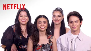 The Cast of Freeridge Describes the Show in 15 Seconds | Netflix