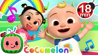 Move Around to Happy And You Know It + More! 🎶 | Dance Party | CoComelon Nursery Rhymes & Kids Songs