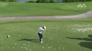 Shot of the day! Tiffany Chan's hole-in-one! | Hana Financial Group Singapore Women's Open 2022