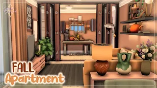 Современная осенняя квартира 🍂| Симс 4: Строительство | Fall Apartment | The Sims 4: Speed Build