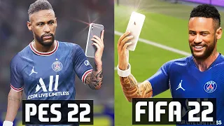 FIFA 22 vs eFootball 2022 - Celebrations Comparison