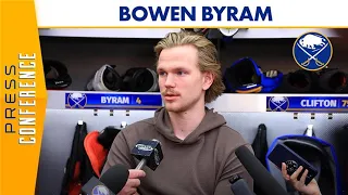 "I Want To Be Part of The Solution" | Buffalo Sabres' Bowen Byram 2023-24 End-Of-Season Media