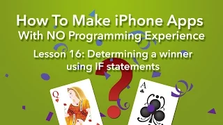 How To Make an App - Ep 16 - Determining a Winner with IF Statements (Xcode 7)