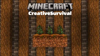 Eine Holzfarm die ihren eigenen willen hat - Minecraft CreativeSurvival I