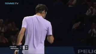 Roger Federer - one of his best shots ever! (INSANE)