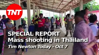 36 killed in mass shooting in Thailand, special TNT report - October 7