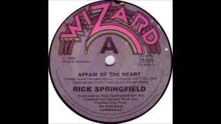 Rick Springfield - Affair of The Heart - Billboard Top 100 of 1983