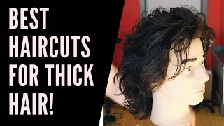 Best Haircuts for Thick Hair - TheSalonGuy