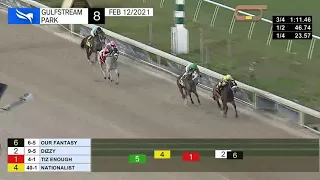 Gulfstream Park February 12, 2021 Race 8