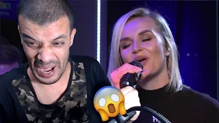 Polina Gagarina Полина Гагарина - Небо в Глазах (LIVE @ Авторадио) REACTION DZ