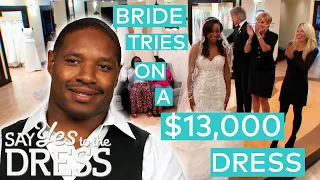 Bride Goes WAY Over Budget When Trying On A $13,000 Dress | Say Yes to the Dress: Atlanta