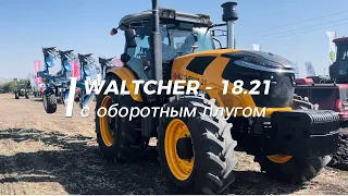 Трактора WALTCHER WTC-18.21 с оборотным плугом на "Дне поля Ставропольского края"