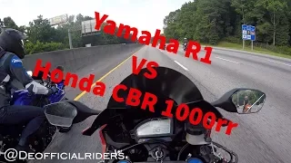 Yamaha R1 vs Honda CBR 1000RR