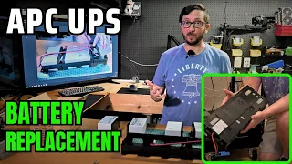 How to Replace APC UPS Batteries RBC