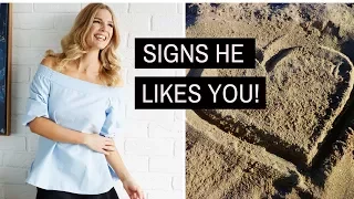 Signs a guy is into you. | Signs he likes you #askRenee