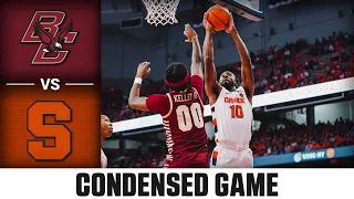 Boston College vs. Syracuse Condensed Game| 2022-23 ACC Men’s Basketball