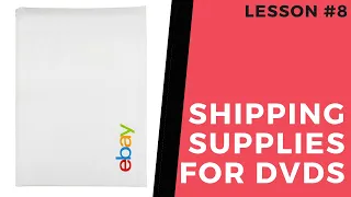 These Supplies I Use For Shipping DVDs | Sell DVDs On Ebay 2021 - Lesson #8