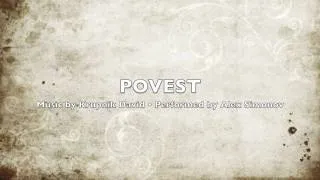 Povest -song  by Krupnik David, Performed by Alex Simonov