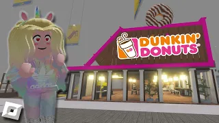 SCP 3008 | NAG-BUILD KAMI NG DUNKIN' DONUTS with Aliyah - Roblox