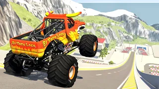 Epic High Speed Jumps #106 – BeamNG Drive | CrashBoomPunk