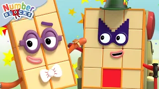 60 mins of Level 4 Math! | Counting for kids | @Numberblocks