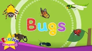 Kids vocabulary - Bugs - Learn English for kids - English educational video