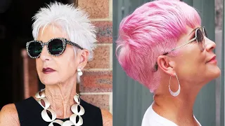 Trendiest Short Haircut Ideas for Women Over 50 || Boost Your Confidence and Style! #viral  #views